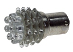 LED žárovka BAY15s (P21W) / 1156 - 36x LED – červená