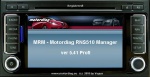 RNS 510 manager, video iín motion, car type change, pin confing