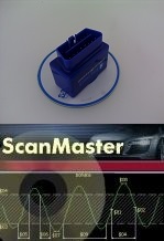 ScanMaster CZ + ELM327 OBDII BT - výhodný balíček